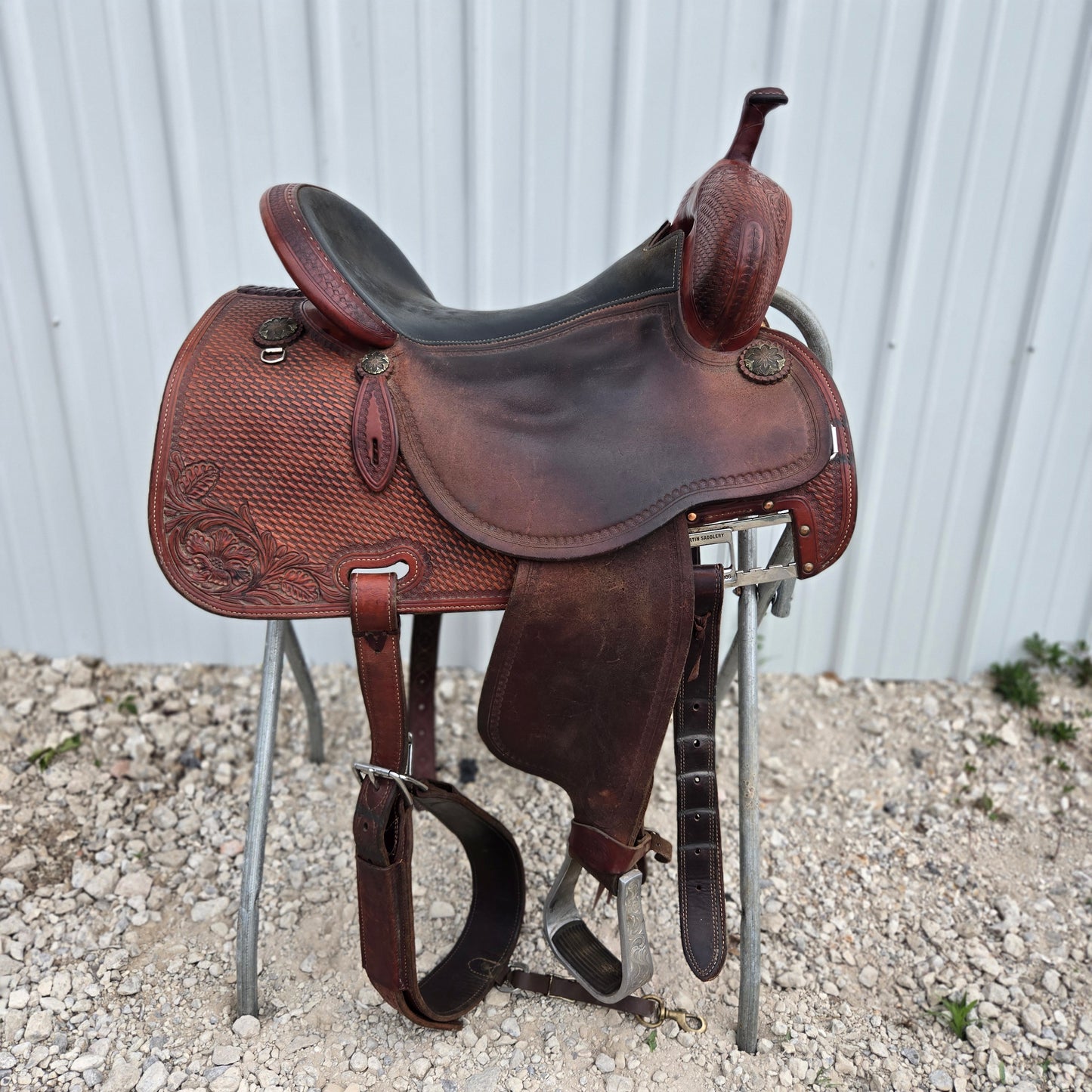 15.5" Martin Crown C Barrel Saddle