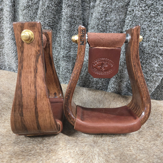 Nettles 3" Flatbottom Cherry Stirrup