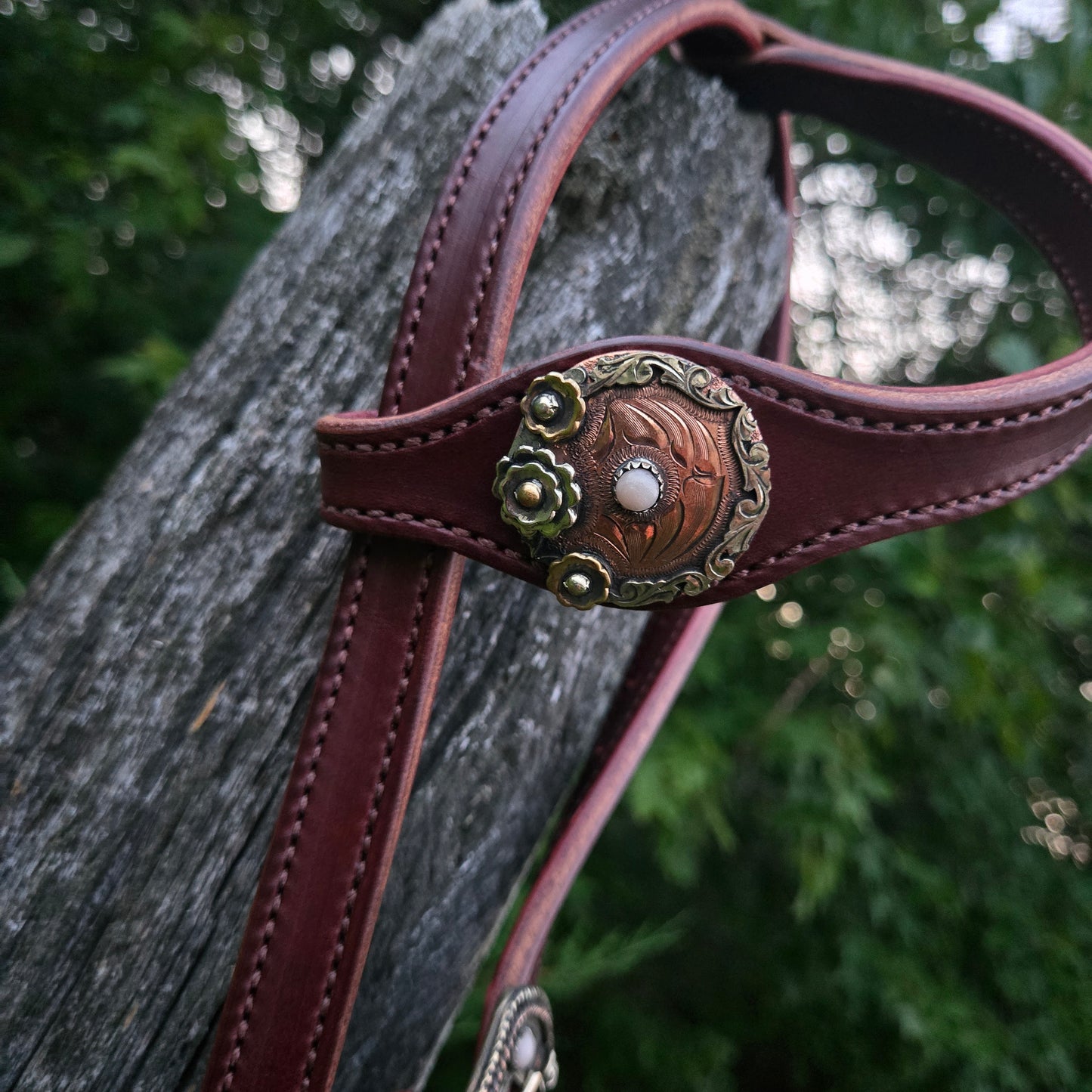 Rowdy Rose Buckle One Ear Headstalls