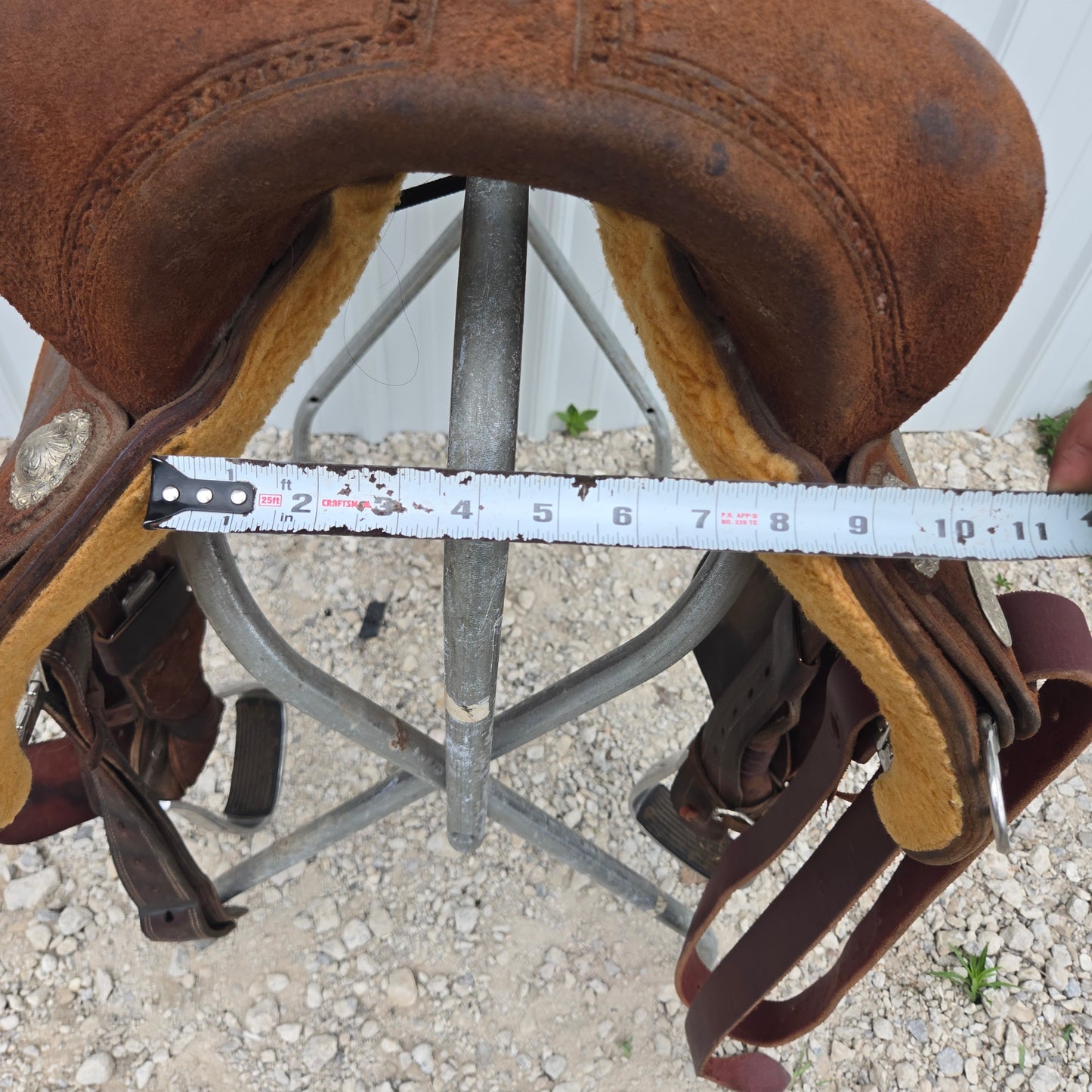 14.5" Martin Crown C Barrel Saddle