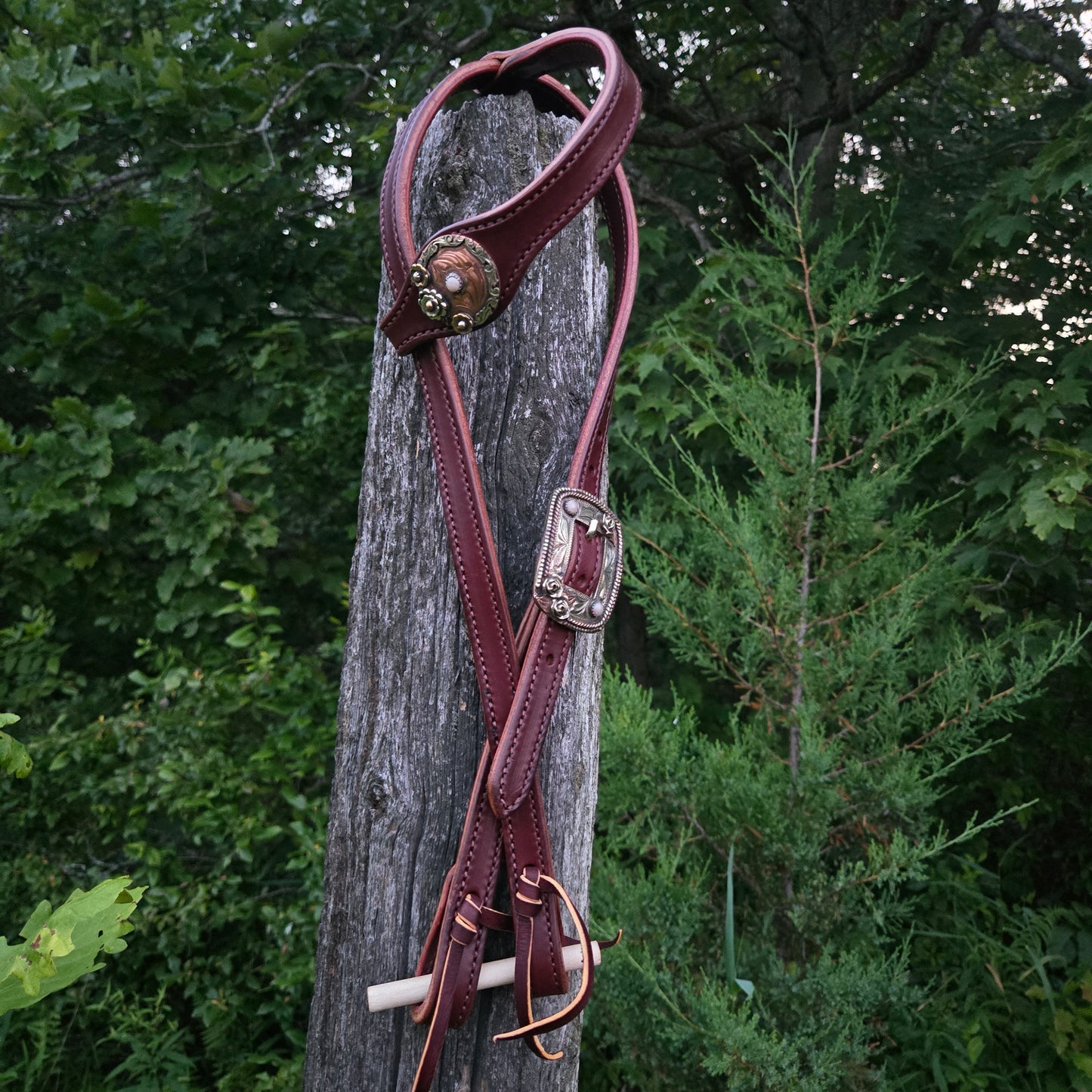 Rowdy Rose Buckle One Ear Headstalls