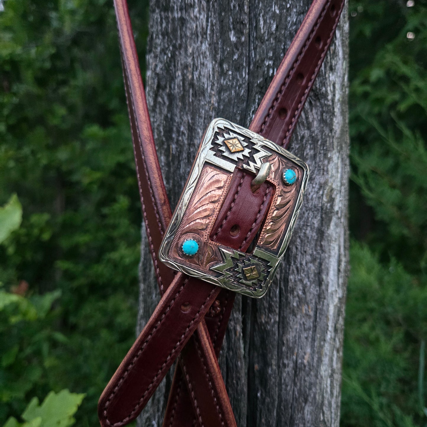 Rowdy Rose Buckle One Ear Headstalls