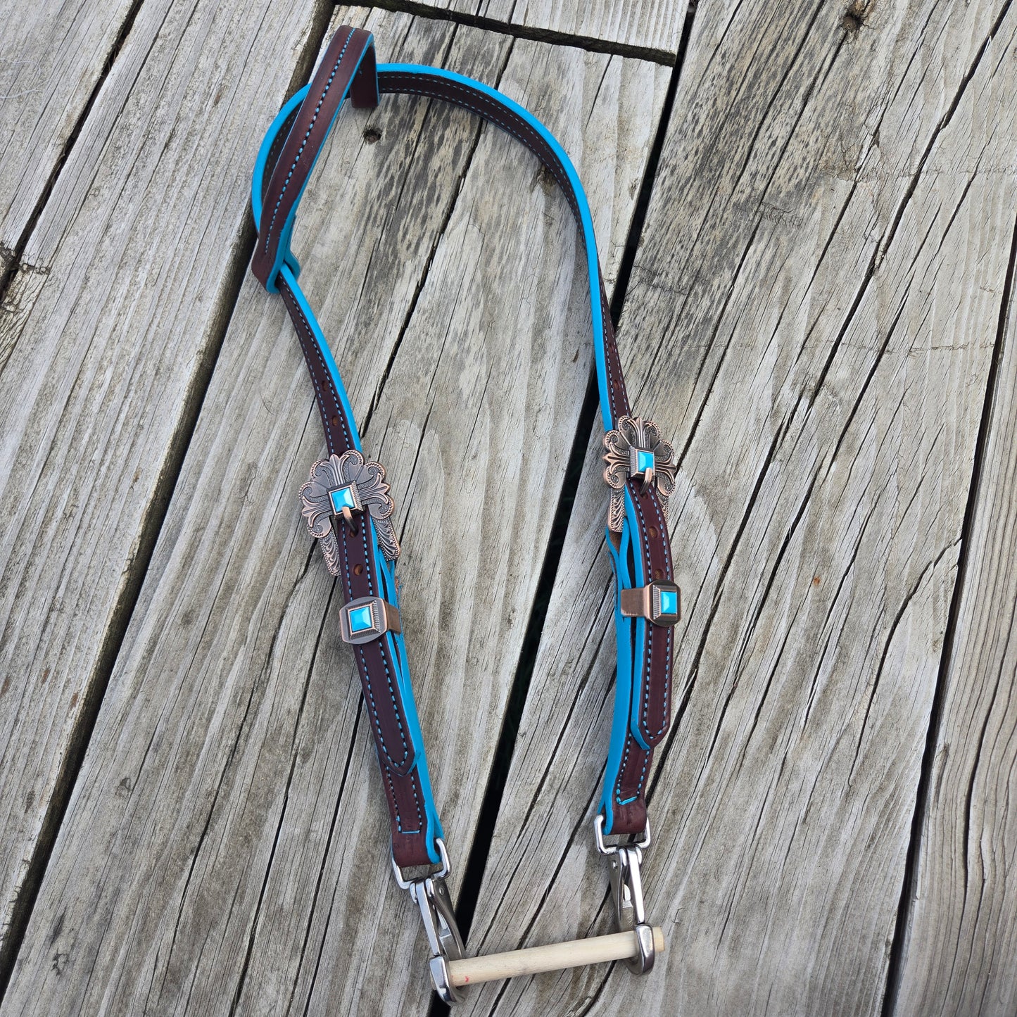 Colored Edge One Ear Headstalls