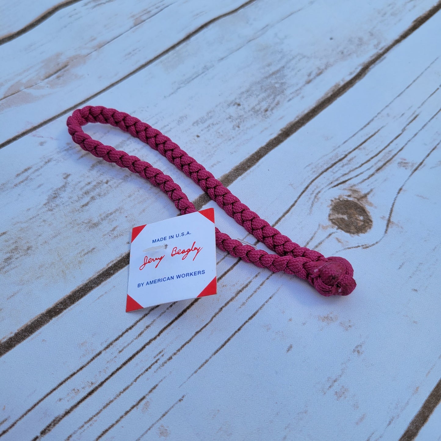 Jerry Beagley Braided Tie Down Holder