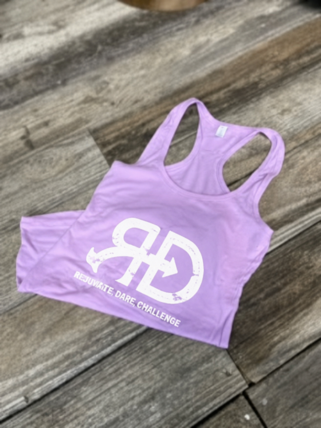 Rocket Donkey Lavender Cotton Tank Top