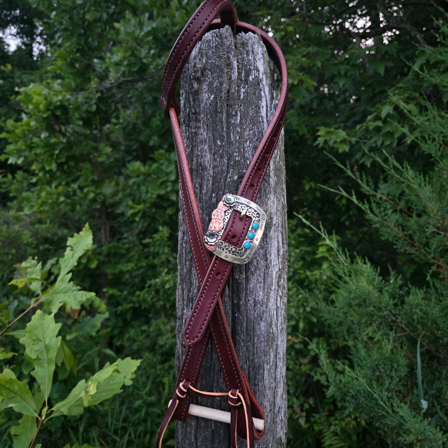 Rowdy Rose Buckle One Ear Headstalls