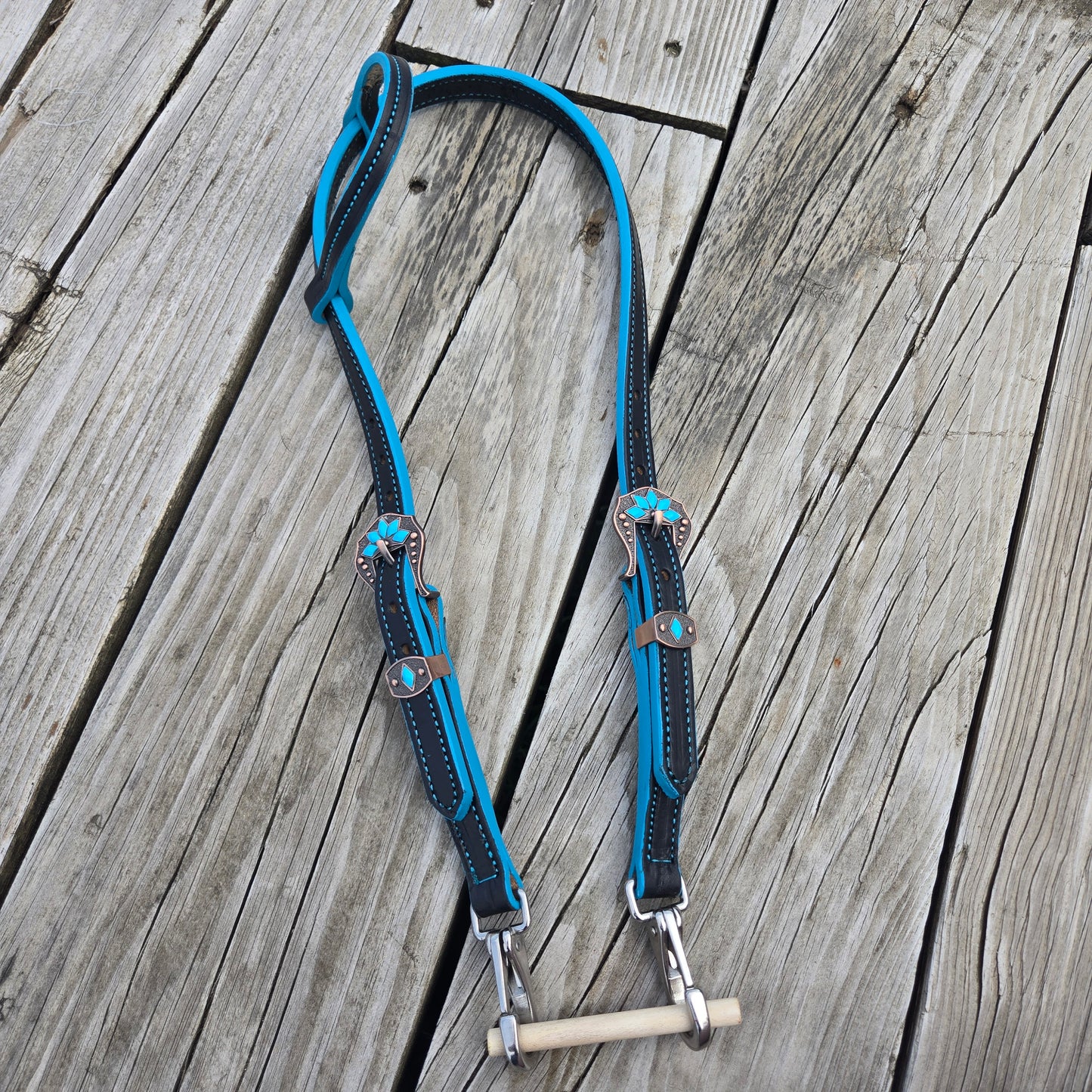 Colored Edge One Ear Headstalls