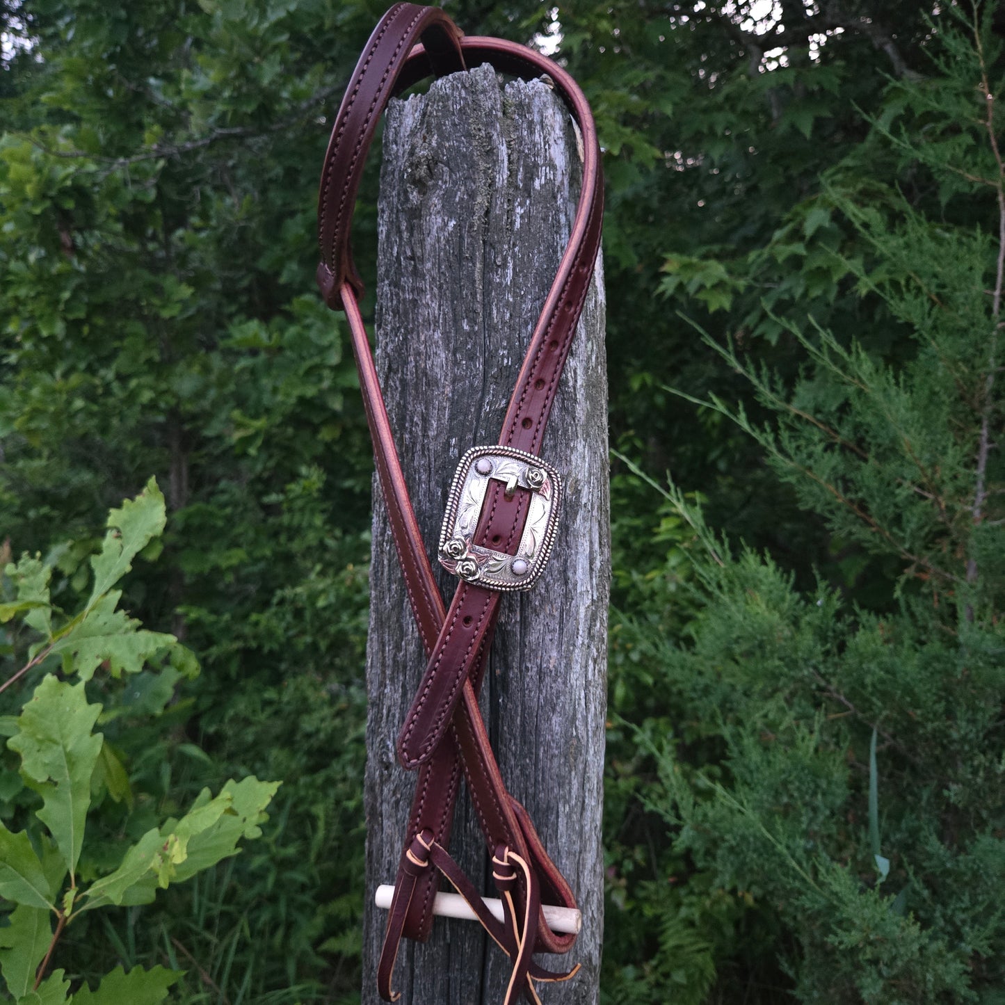 Rowdy Rose Buckle One Ear Headstalls