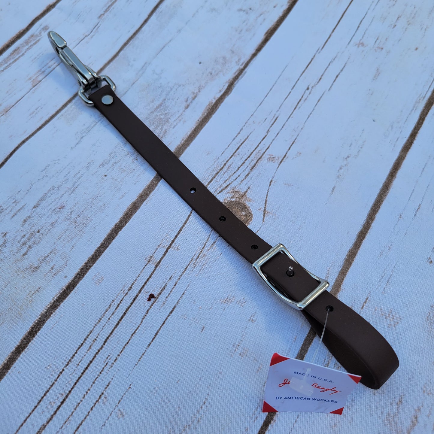 Jerry Beagley Biothane Rear Cinch Snap Connector