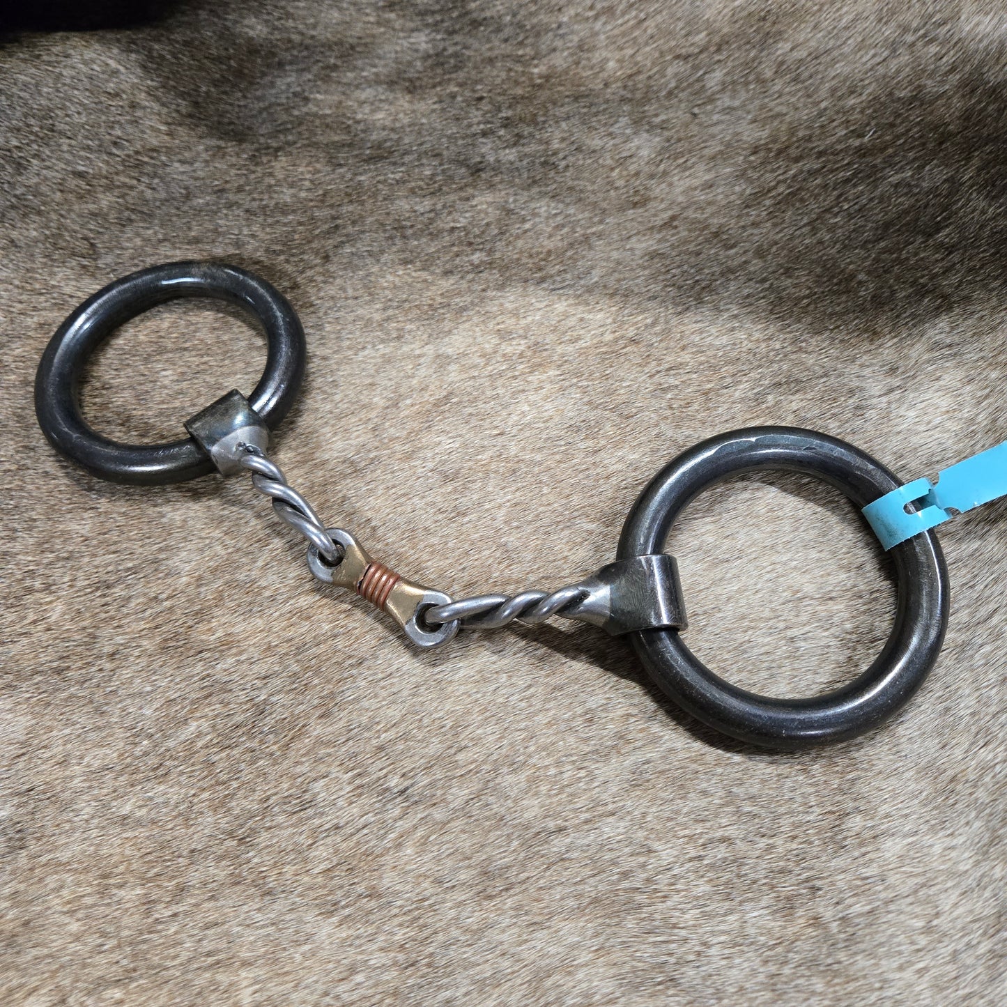 Dutton Heavy O Ring Twisted Dogbone Mouth Bit