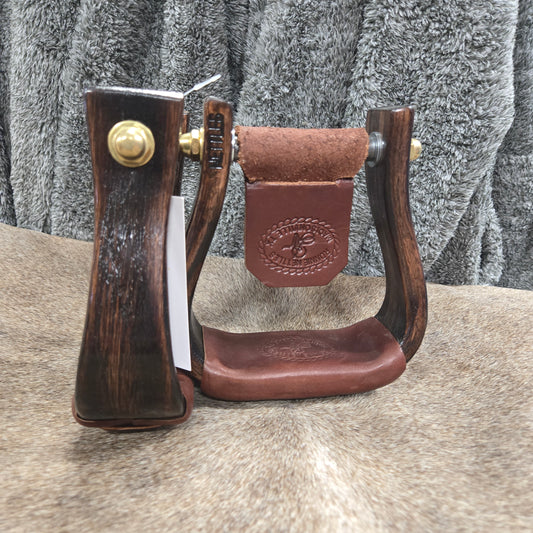 Nettles 2" Triple Finish Petite Flatbottom Stirrup