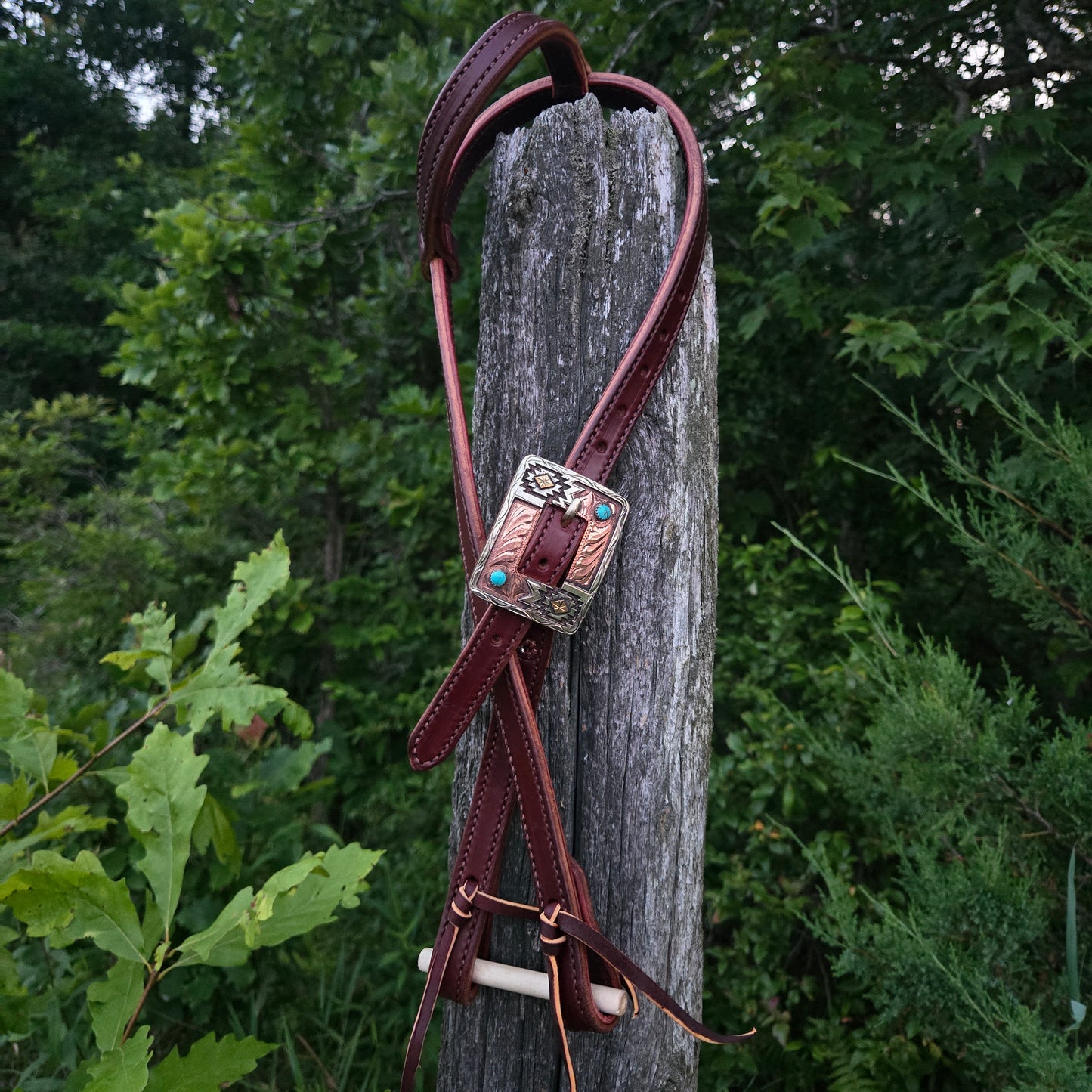 Rowdy Rose Buckle One Ear Headstalls