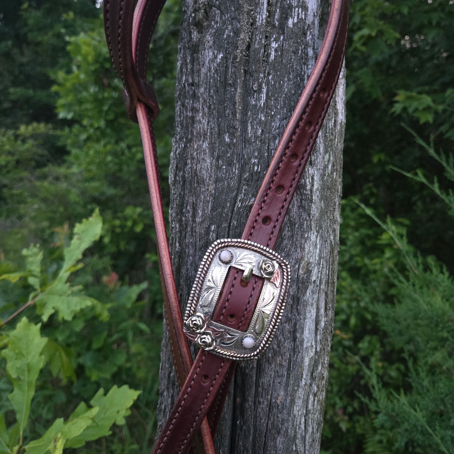 Rowdy Rose Buckle One Ear Headstalls