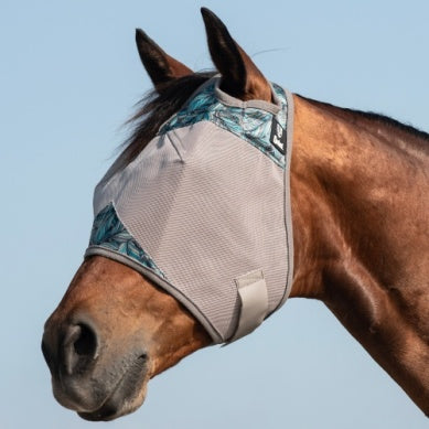 Cashel Crusader Fly Mask - Pluma Pattern