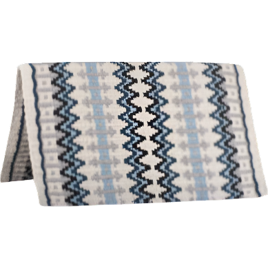 Classic Equine Oversize Cream/Navy Show Blanket