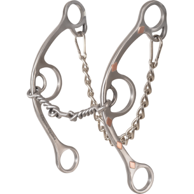 Classic Equine Sherry Cervi Diamond Long Shank Locked Barrel Bit