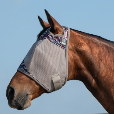 Cashel Crusader Fly Mask - American Wave Pattern