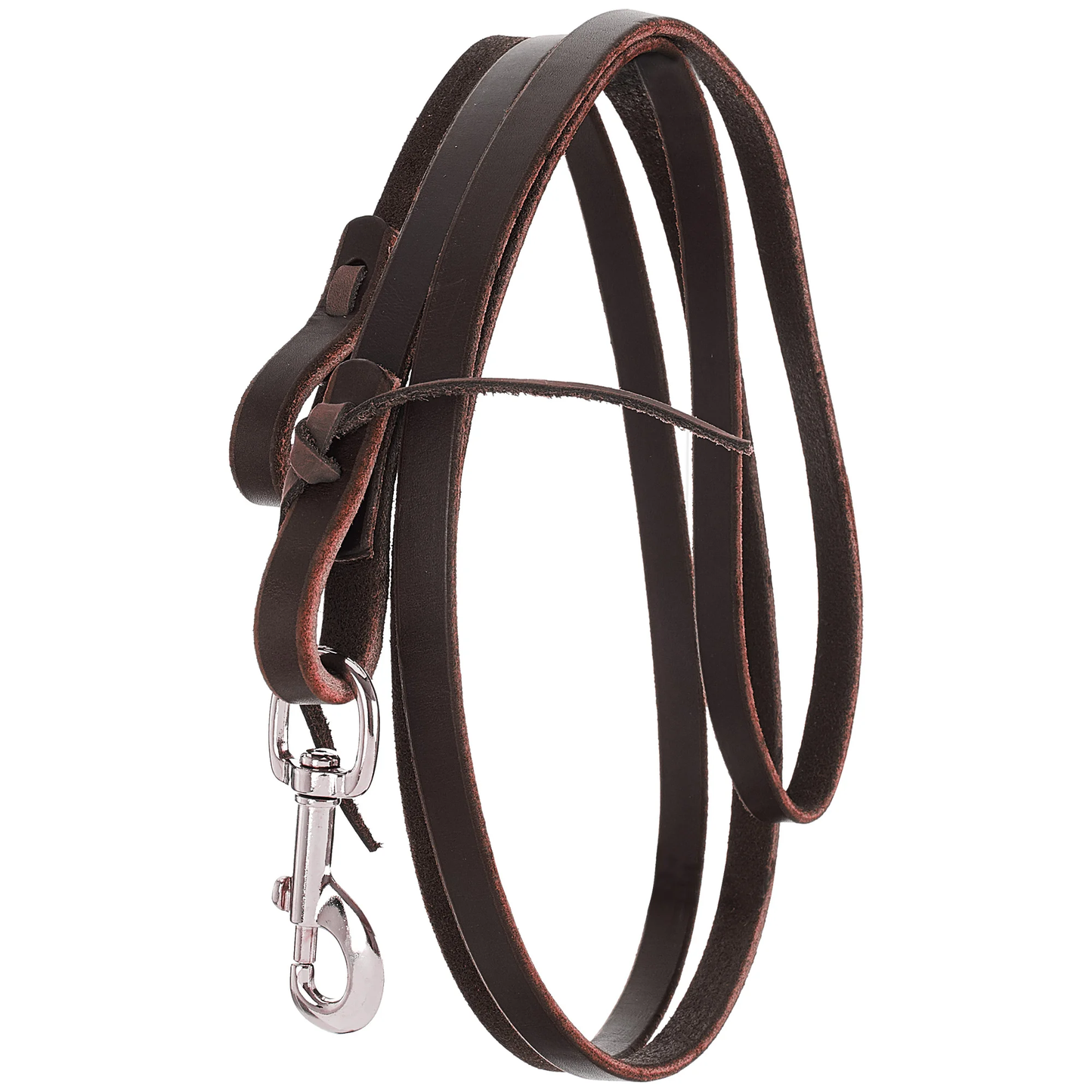 Berlin Leather Dark Heavy Oiled Roping Rein