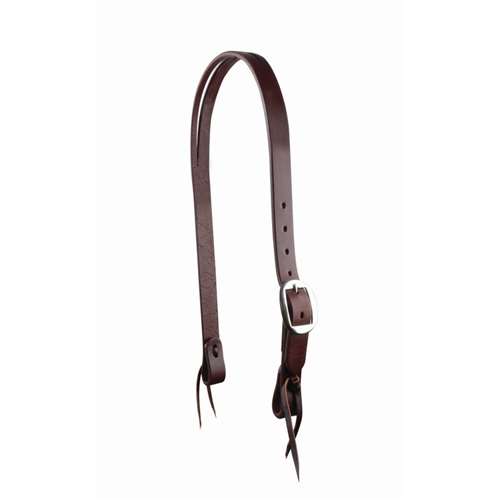 Heavy Oiled 1" Single Buckle Slit Ear Headstall