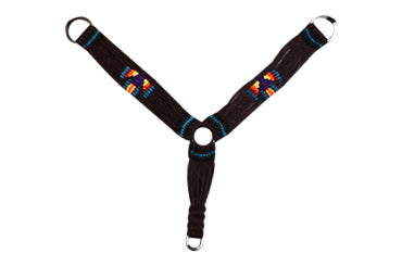 5 Star Mohair Serape Thunderbird Breast Collar