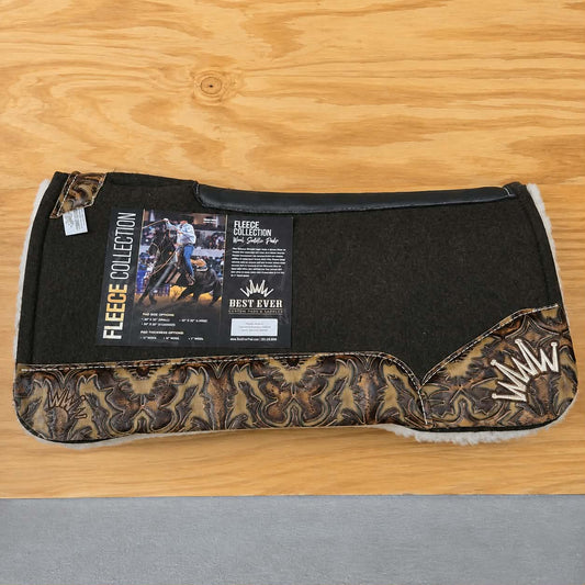 Best Ever OG Wool Fleece Bottom Laredo Sepia All Around Pad