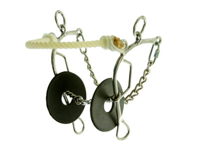 Rope Nose Twisted Wire Dog Bone Combination Bit