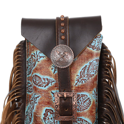 Showman Feathered Horizon Rear Cinch Bag