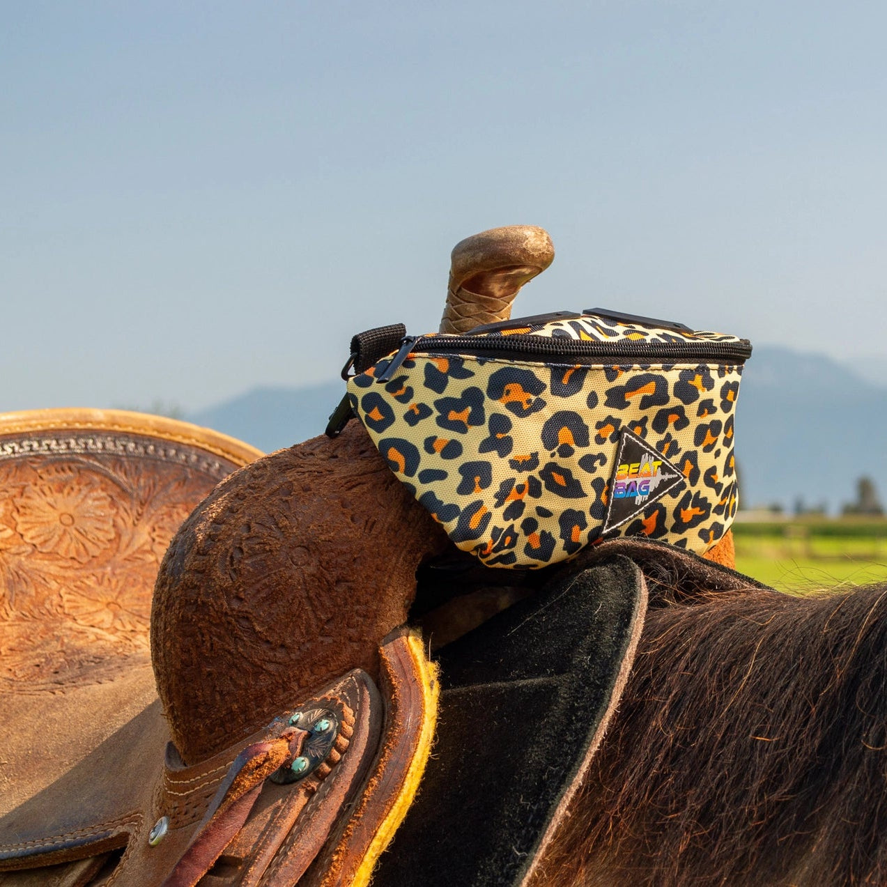 Schulz Equine Leopard Beat Bag