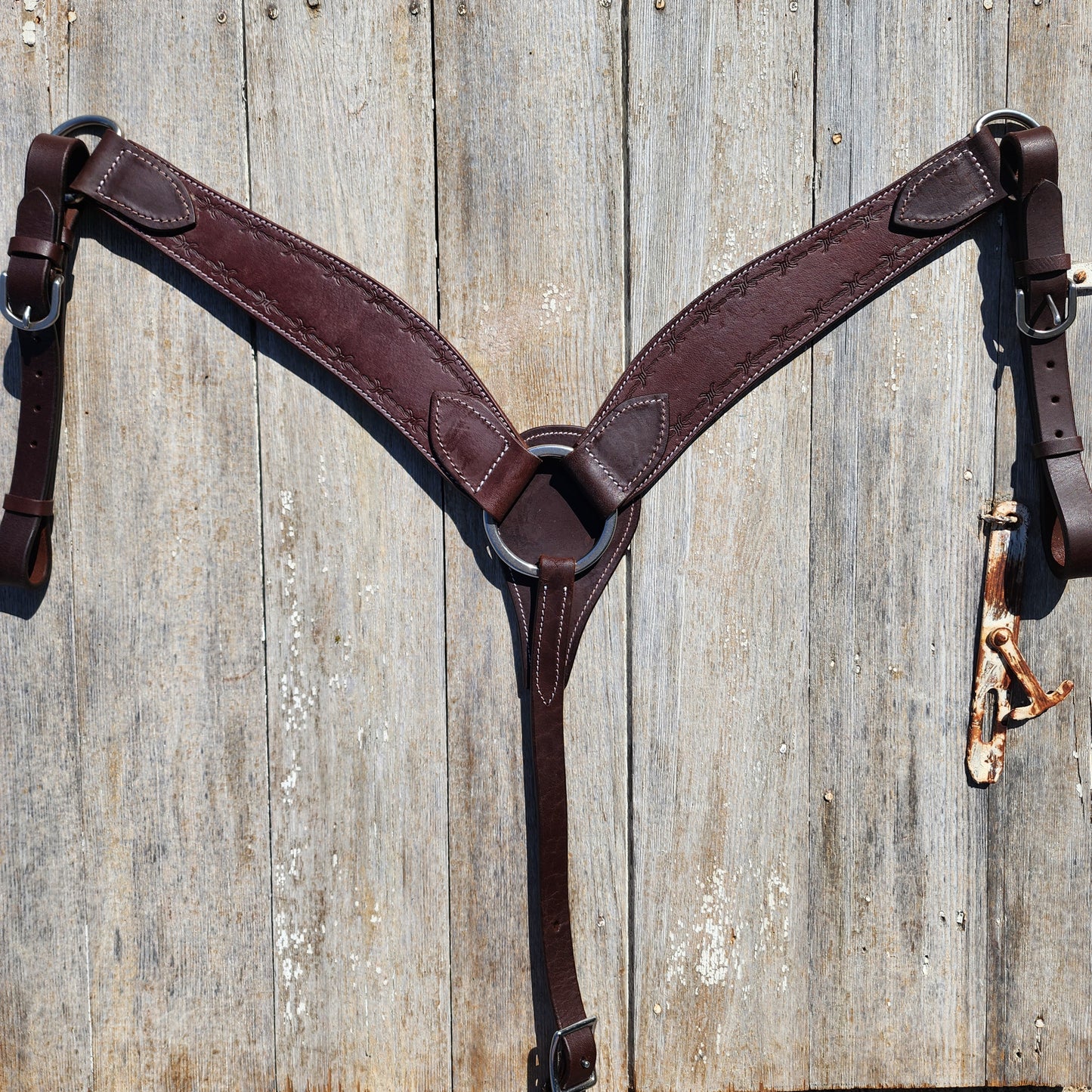 Hot Oiled Roper Breast Collar