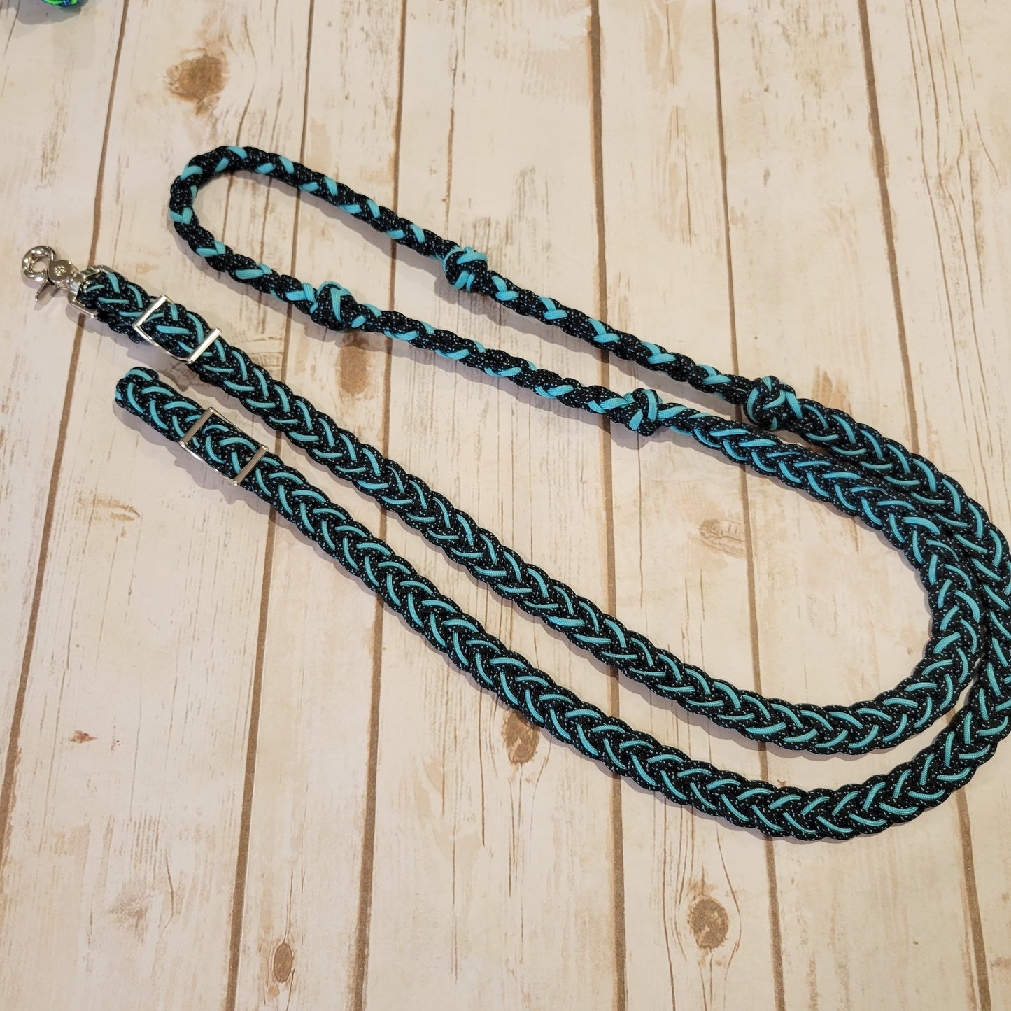 Stary Night Braided Barrel Rein