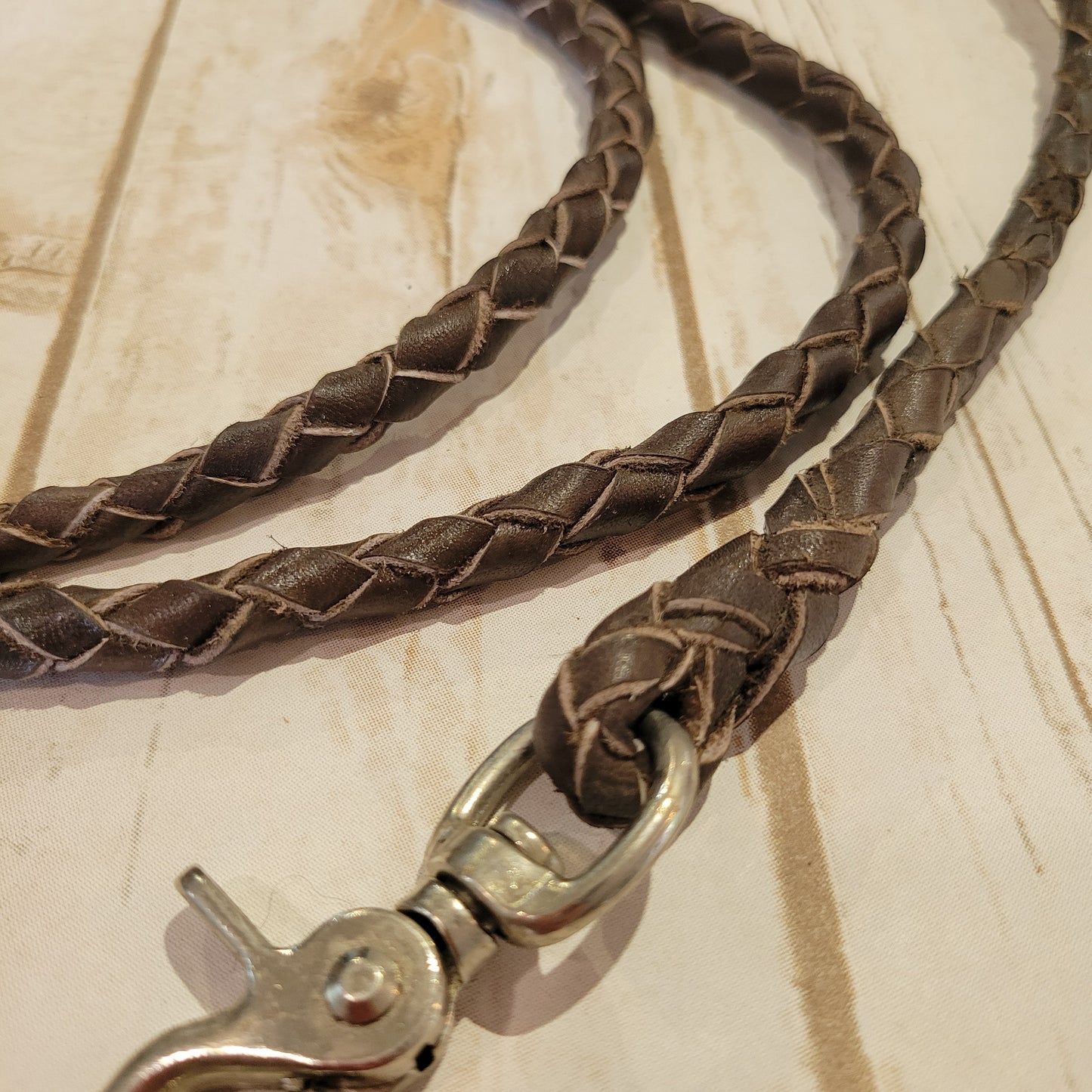 Jerry Beagley Round Braided Roping Reins