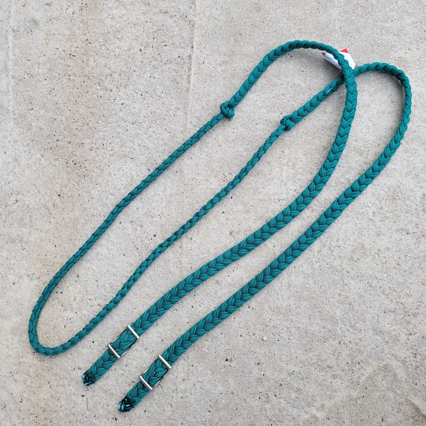 Jerry Beagley Thin Round Braided Roping Rein