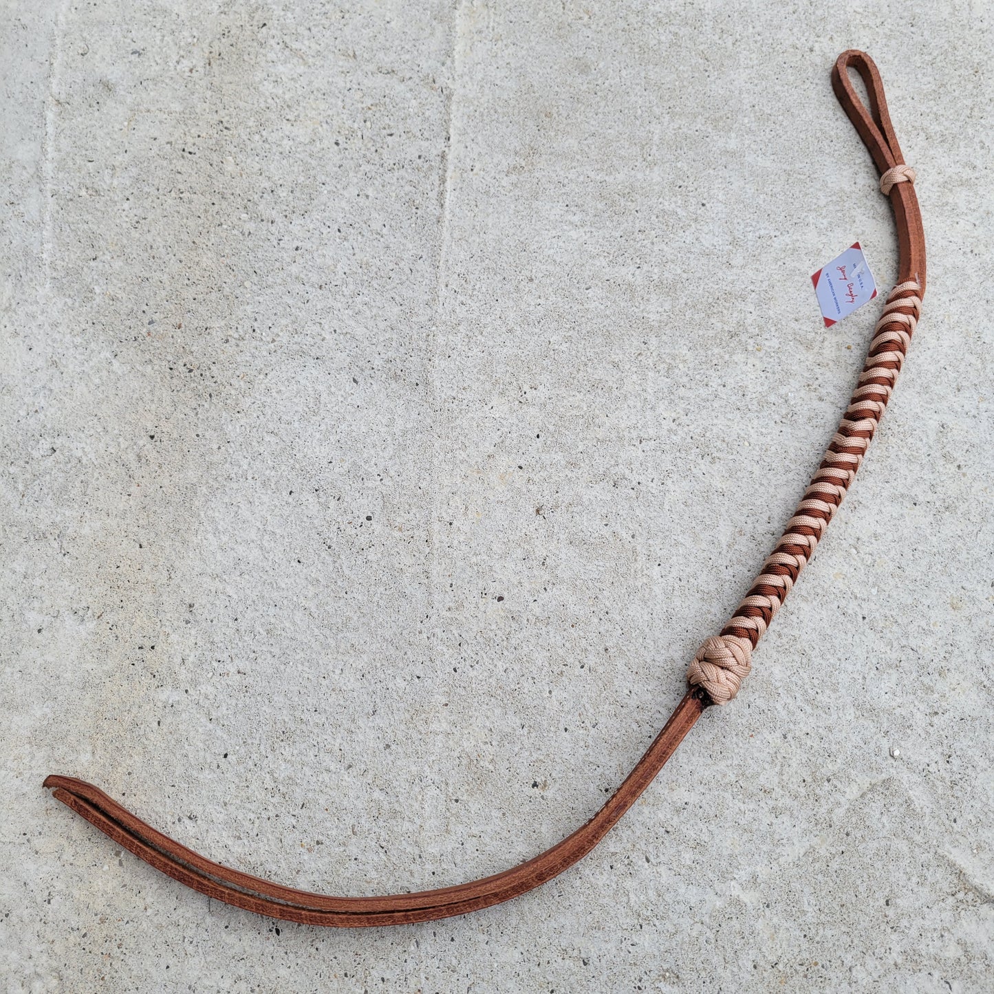 Jerry Beagley Braided Leather Quirt