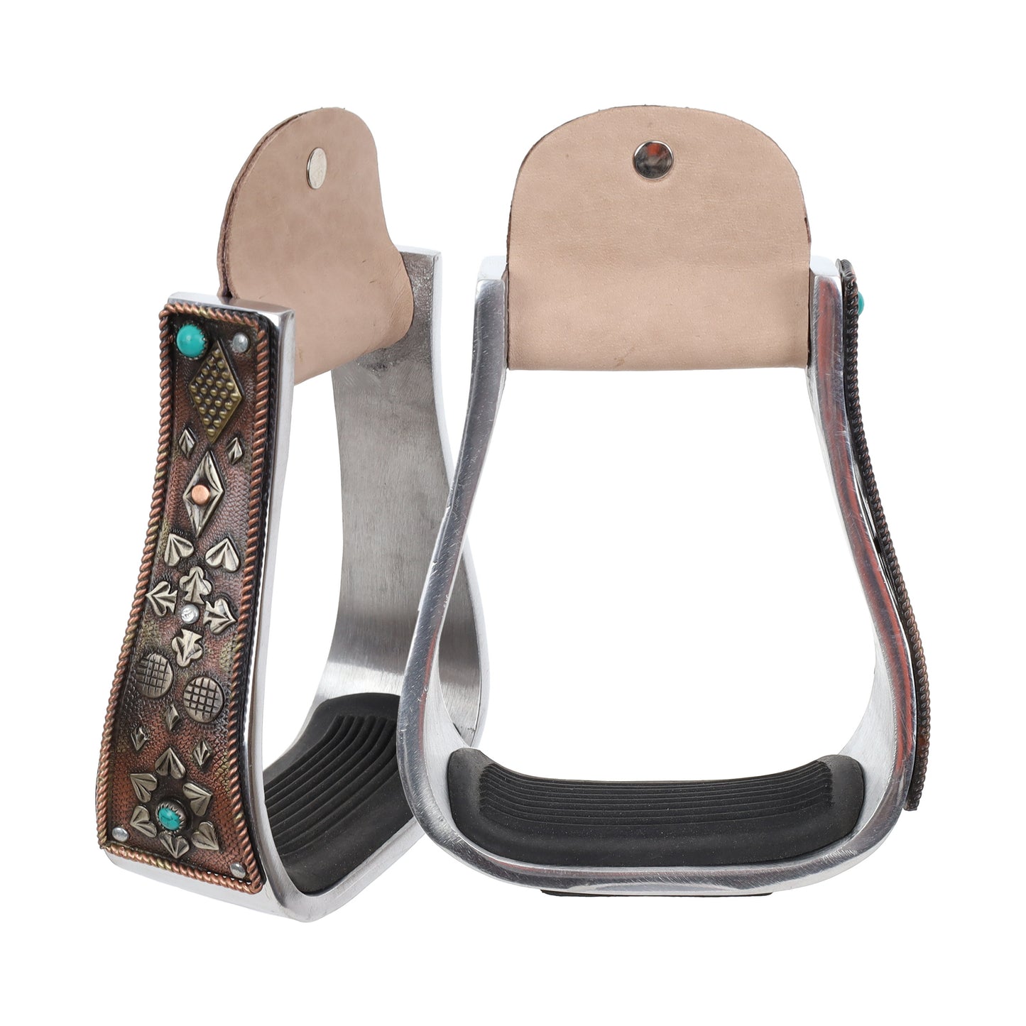 2" Aluminum Bronze Gambler Aluminum Stirrup