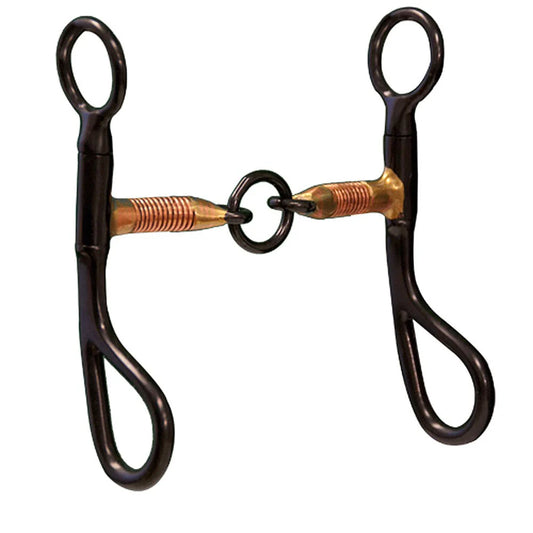 Black Steel Copper Wrapped Lifesaver Teardrop Bit