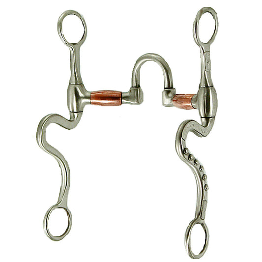Coronet Correction Brushed Stainless Steel Mouth with Copper Barrels
