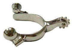 Silver Band Toddler Spur with Straps