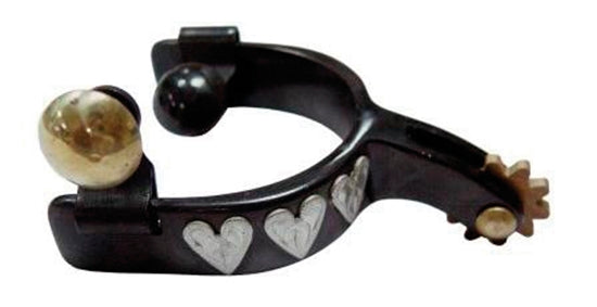 Three Heart Toddler Spur with Straps