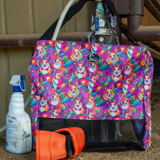 Schulz Equine Everything Tote Bag - Crazy Corgi