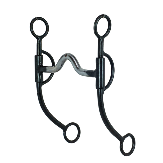 Tyler Black Steel Shank - Medium Port Bit