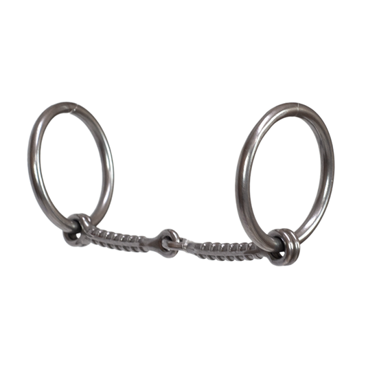 Tyler Sweet Iron O-Ring Snaffle Bit - Rebar