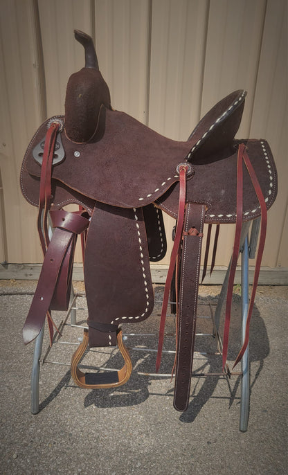 SRS by Paul Taylor 14.5 Pencil Roll Barrel Saddle