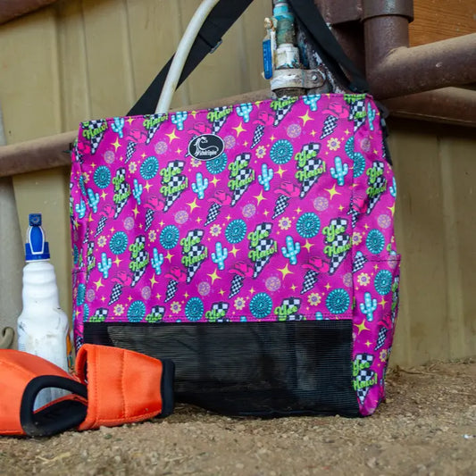 Schulz Equine Everything Tote Bag - Neon Yeehaw