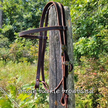 You Design Upgraded Headstall With Tie Ends