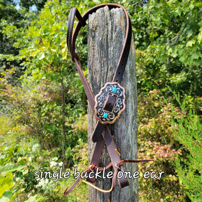 You Design Upgraded Headstall With Tie Ends