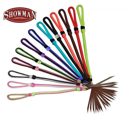 Showman Braided Nylon Hand Quirt
