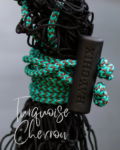 Hay Chix Half Bale Net - Colored Ropes