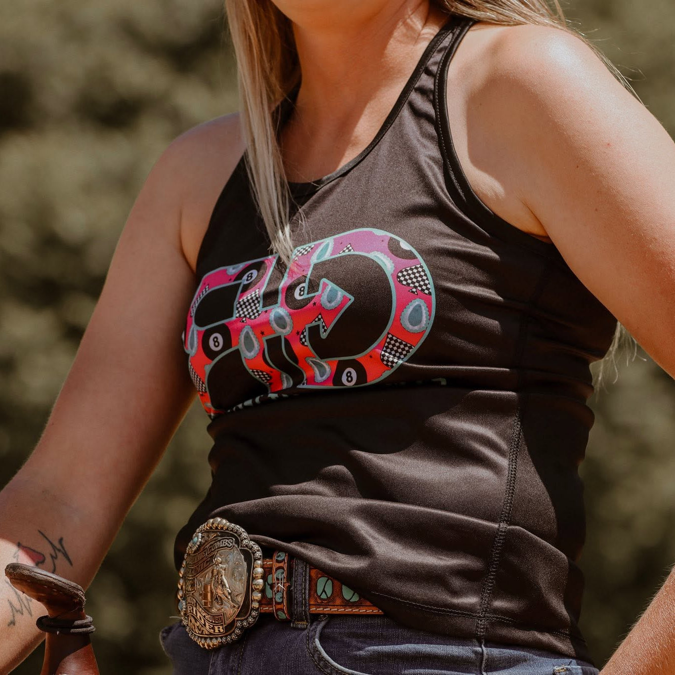 Rocket Donkey Pink 8 Ball Compression Tank