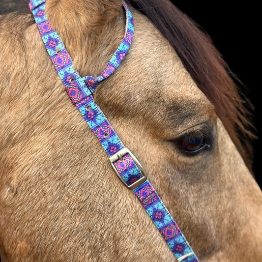Schulz Equine Pattern Nylon Headstalls