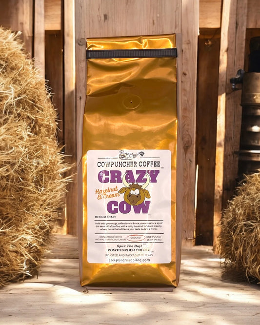 Cowpuncher's Crazy Cow Hazelnut & Cream Medium Roast